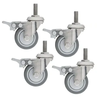 Doppler Räderset für Life Granitsockel 25, 30 und 45kg, 4 Stk. / Set, K-FSC