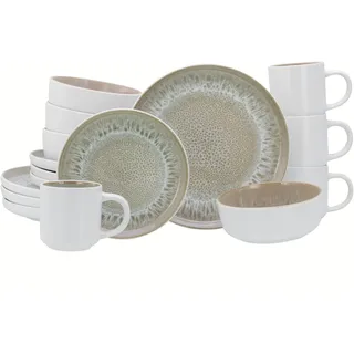 CreaTable Kombiservice 16-tlg. sand/beige