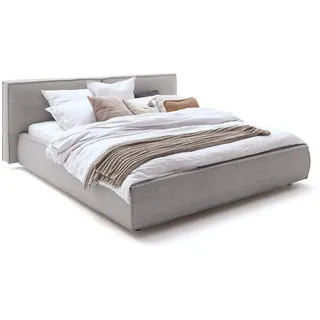 KAWOLA Segmüller Werkstätten Polsterbett Stoff Grau 200 x cm