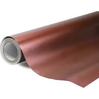 Matt perlmutt braun wrapfolie 152x700cm - innen/außen