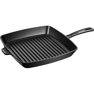 Grillpfanne 26 x 26 cm schwarz
