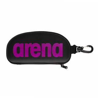 ARENA Unisex Brillenetui Schwimmbrillen-Etui, Schwarz/Violett, TU