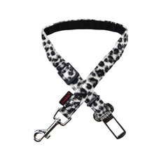 Puppia PARD-SL1560 LEONARD SEATBELT LEAD, M, schwarz