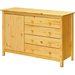 Möbilia Kommode 120 x 80 x 40 cm Beige