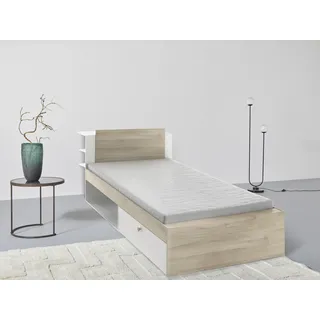 Demeyere Jugendbett Life 140 x 200 cm Spanplatte weiß matt