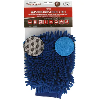 Xantos Xantos, Fahrzeugreinigung Zubehör, Chenille-Waschhandschuh 3in1