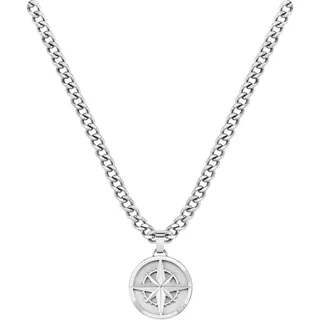 Boss Kette mit Anhänger NORTH Silber Edelstahl