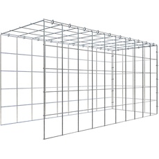 Bild von C-Ring-Gabione-Anbaukorb Typ 4 50 x 100 x 40 cm Maschenw 10 x 10 cm