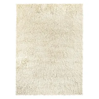 PASSUA Hochflor-Teppich Cascade, rechteckig, 170 x 230 cm, Creme - Creme