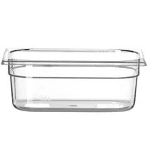 Bild Gastronorm Behälter 1/4, 265x162x100 mm, Transparent