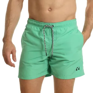 RIPT Herren Essentials Badeshorts schnell trocknend UV 50 Sonnenschutz Badehose, Aqua, XXL