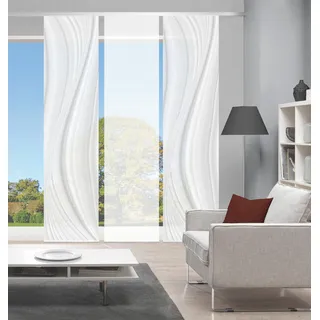 VISION S LAURINA Paneelwagen 60 x 260 cm Grau 3 Stk.