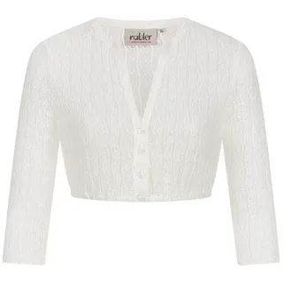 Dirndlbluse NÜBLER "Dirndlbluse langarm Juna", Damen, Gr. 46, beige (creme), Obermaterial: 90% Nylon NY. 10% Elasthan EL., Blusen Dirndlbluse