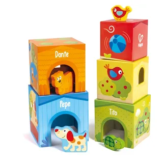 HaPe Pepe & Friends Stapelturm Mehrfarbig
