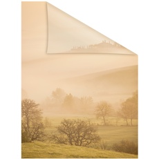 Bild Fensterfolie »Toskana«, 1 St., blickdicht, strukturiertKlebepunkte, selbstklebend, Sichtschutz, orange B/L: ca. 50x50 cm (B x L)