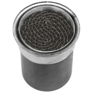 Leovince Sbk 50mm 6522ck Katalysator - Silver - One Size