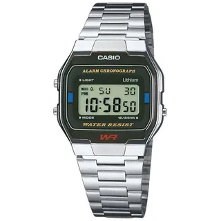 Casio A163WA-1QES Edelstahl 33 mm A163WA-1QES
