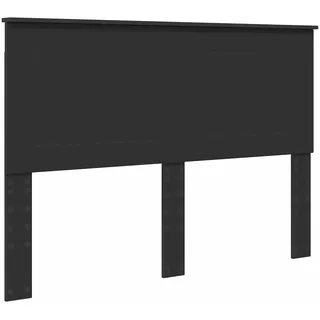 vidaXL Kopfteil Schwarz Eichen-Optik 140 cm Holzwerkstoff - Schwarz