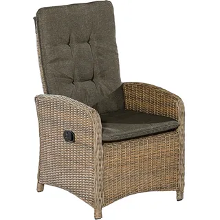 Merxx Atrani Sessel 2er Set 94 x 110 x 108 cm steinbeige