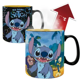 DISNEY - Mug Heat Change - 460 ml - Lilo & Stitch - box