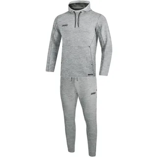 Jako Premium Basics mit Kapuzensweat grau meliert, XXL