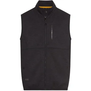 camel active Herren Fleeceweste mit Stehkragen Navyblau, menswear-5XL