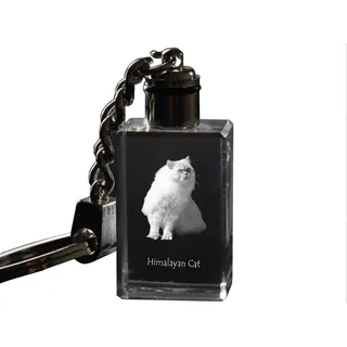 Himalayakatze - Wanduhr mit Katze, Regal Uhr mit Druck, personalisierte Hausdekoration von Art-Dog.