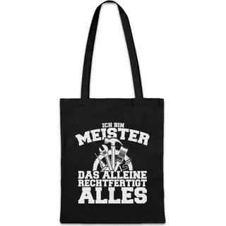 Urban Backwoods Meister Handwerker, Stofftasche, Farbe: Schwarz - Schwarz