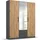 Drehtürenschrank StyleUp 136 x 197 x 54 cm Grau