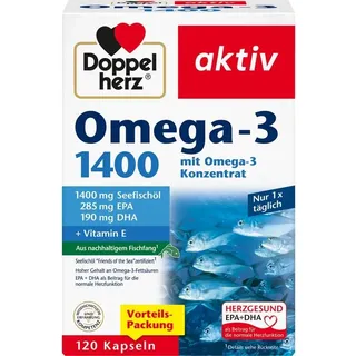 Doppelherz Omega-3 Kapseln 120 St.