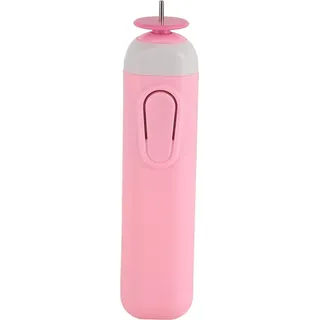 Papierrollender elektrischer Stift, leichtes Quilling-Schlitzwerkzeug aus Kunststoff und Metall, Rosa
