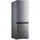 HKGK14349D Kühl-Gefrierkombination (175 l, 1430 mm hoch, Silber)