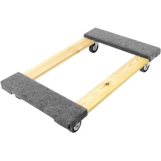 PrimeMatik - Transportroller Rolluntersetzer Lade und Transport mit Rollen und gepolstert 77 x 48 cm