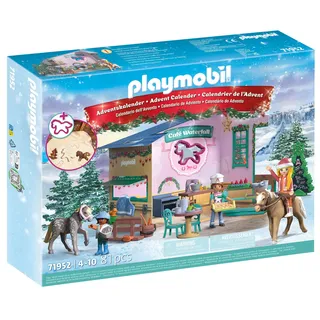 Playmobil Horses of Waterfall Adventskalender Weihnachtsbacken im Reitercafé 2025 71952