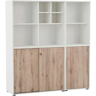 Schildmeyer Serie 400 Aktenschrank 165,2 x 41,0 x 151,0 cm braun
