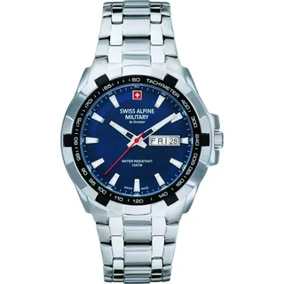 Swiss Alpine Military by Grovana Herrenuhr Star Fighter - Silber