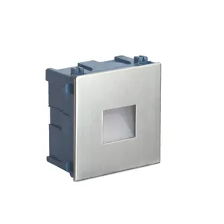 Einbau-Fassadenleuchte LED 1W silber IP65 SU-MA MR05 - Silber