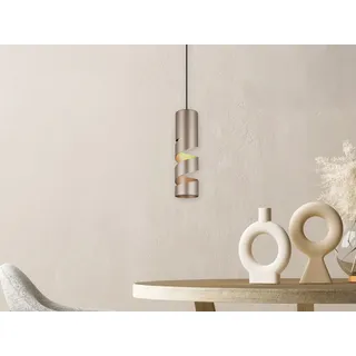 Kleine LED Pendelleuchte einflammig Küchenlampe hängend über Esstisch, Ø12cm