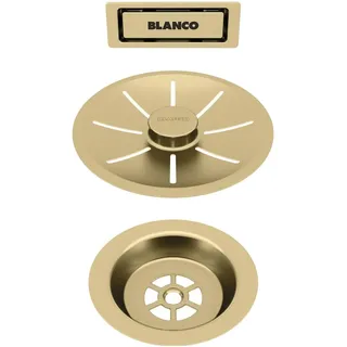 Blanco Ablauf- und Überlaufset für Einzelbecken 203476 satin gold