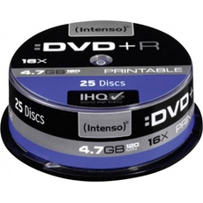 Bild DVD+R 4.7GB 16x printable 25er