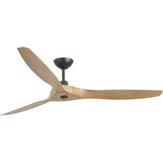 Bild von Morea 152 cm Deckenventilator kiefer mit Fernbedienung