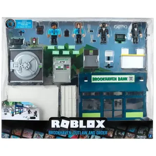 Roblox ROB0689 - Deluxe Spielset Brookhaven: Outlaw and Order, Spielset mit exklusivem Spielcode, ab 6 Jahren