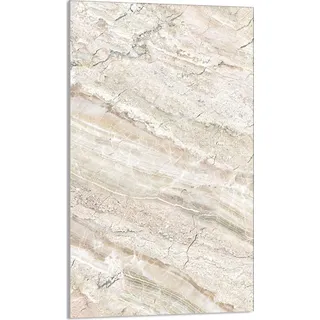 Glasschneidebrett 30x52 Marmor - Schwarz, Weiß, Transparent