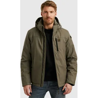 Winterjacke PME LEGEND "STRATOR", Herren, Gr. XL, seneca rock, Web, Obermaterial: 85% Polyester, 15% Viskose, normal hüftlang, Jacken Winterjacke, Wasserabweisendes Material