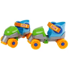 Bild 720523 Rollschuhe blau/grün (Größenverstellbar 24-30, Inliner für Kinder, Skates mit Lernhilfe), Größe