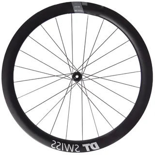 DT Swiss Arc 1600 Spline Db 50 Cl Disc Tubeless Rennrad-vorderrad - Black - 12 x 100 mm