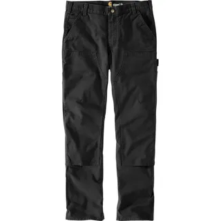 Carhartt Relaxed Straight Rugged Flex Duck Double-front Dungaree black (BLK) W31 L30