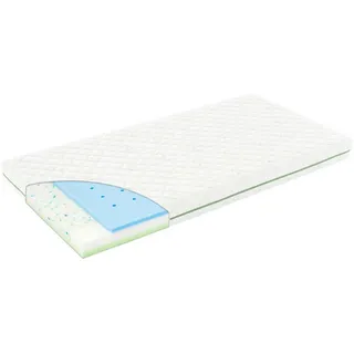 Träumeland Kindermatratze , Textil , 70x140 cm , Bezug abnehmbar/waschbar, klimatisierte Belüftungskanäle, optimale Belüftung, atmungsaktiv, schadstoffgeprüft, Nässeschutz, Sicherheits-Trittkanten, Bezug rundum abnehmbar, Baby- und Kleinkindseite , Babymöbel & Kindermöbel, Babyzimmer, Babymatratzen