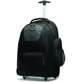 Samsonite Rucksack mit Rollen und Organisationstaschen Schwarz/Anthrazit