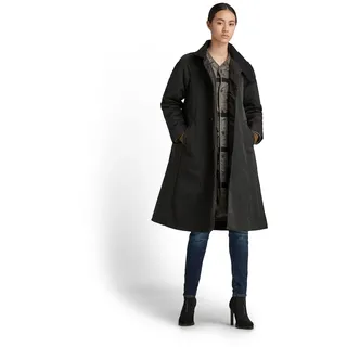 G-Star Stand Up Collar 2 In 1 Mantel - Dark Black - XS